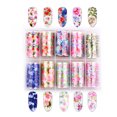 thumbnail image 1 of 10 hojas de pegatinas de transferencia de láminas para decoración de uñas, suministros para decoración de uñas Labymos  TZ-03, 1 of 4