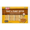thumbnail image 6 of Keebler Toast and Peanut Butter Sandwich Crackers, Lunch Snacks, 8 Count, 6 of 8