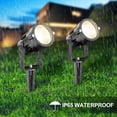 thumbnail image 5 of Rosnek 6W LED Landscape Lights, RGB 16 Color Changing IP65 Waterproof Outdoor Landscape Spotlights with Remote Control Flood Yard Lawn Garden Lights, 5 of 8