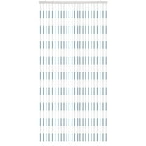 THY COLLECTIBLES Beautiful Home Decor Acrylic Beaded Curtain Door Screen Divider - Acrylic Blue & Crystal Clear Buttons