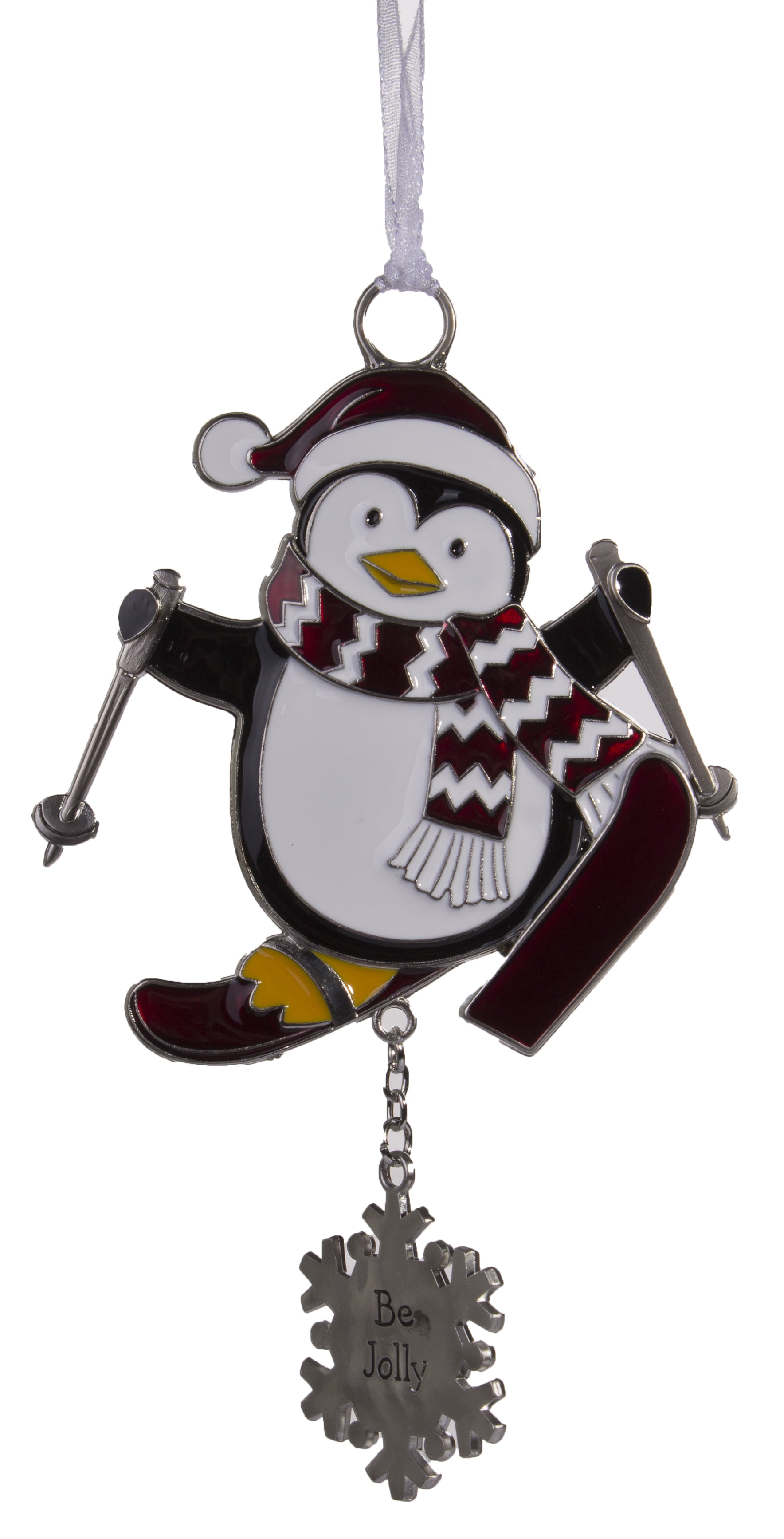 ICY Penguin Ornaments Set of 3 Assorted Ganz