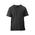 thumbnail image 1 of Playera Fruit of the Loom Para hombre, cuello v,  algodón sustentable, negro, talla 2EG, 1 of 4