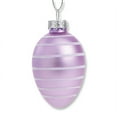thumbnail image 6 of Current Pastel Frosted Glass Easter Egg Ornaments - Set of 12, 2" Tall, 6 of 9