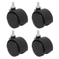 thumbnail image 3 of Furniture Caster Wheels, Practical Swivel Caster Wheels  For Desks For Shelves, 3 of 8