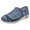 Blue, variant on Quaouag Women's Wide Width Diabetic Edema Shoes with Fully Adjustable Closures Easy On/Off, Air Cushion Walking Sneakers for Elderly Swollen Feet Outdoor