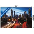 thumbnail image 3 of Cityscapes - Atlanta, Georgia Wall Poster, 22.375" x 34", 3 of 6