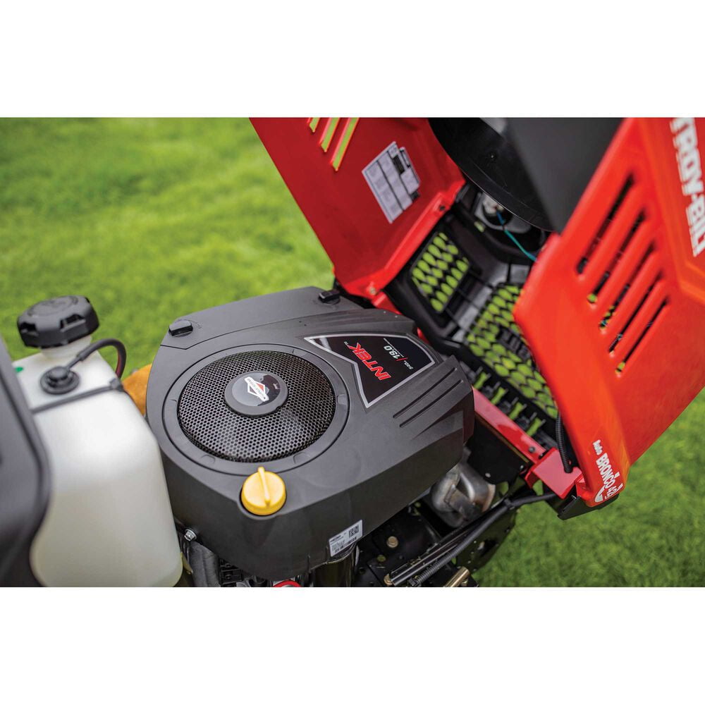 Troy Bilt Bronco 42 Comfort Seat Riding Lawn Mower Smooth 547cc Troy Bilt Engine Adjustable Anti Scalp Deck Walmart