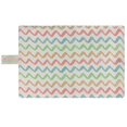 thumbnail image 3 of PKQWTM painted stripes pattern chevron Book Cover Book Protector Book Sleeve Book Pouch Book Bag 6x9 inch, 3 of 4