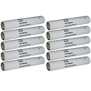 10x Exell A136 Alkaline 9V Battery 6LR50, EN136A, PC136A