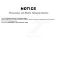 thumbnail image 2 of TEC Front Rear Ceramic Brake Pads Kit for Car Ford Mustang KTC-100216, 2 of 10