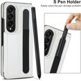 thumbnail image 5 of for Samsung Galaxy Z Fold4 Wallet Case with S Pen Holder, Double Magnetic Clasp with Kickstand Phone Case Cover with ID Card Slots for Samsung Galaxy Z Fold 4 SKB White, 5 of 18