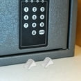 thumbnail image 4 of unbranded 12Ud Clips De Soporte Para Estantes De Metal Plata Para Gabinetes Fácil Instalación Y Uso Seguro, 4 of 8