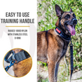 thumbnail image 4 of Tactical dog collar, adjustable military training collar strap handle and heavy metal clasp, 4 of 5