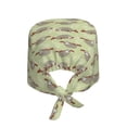 thumbnail image 2 of Kdxio Twig Sloth Pattern Turban Hat for Women Men Comfortable Adjustable Cleaning Working Cap with Sweatband, 2 of 8
