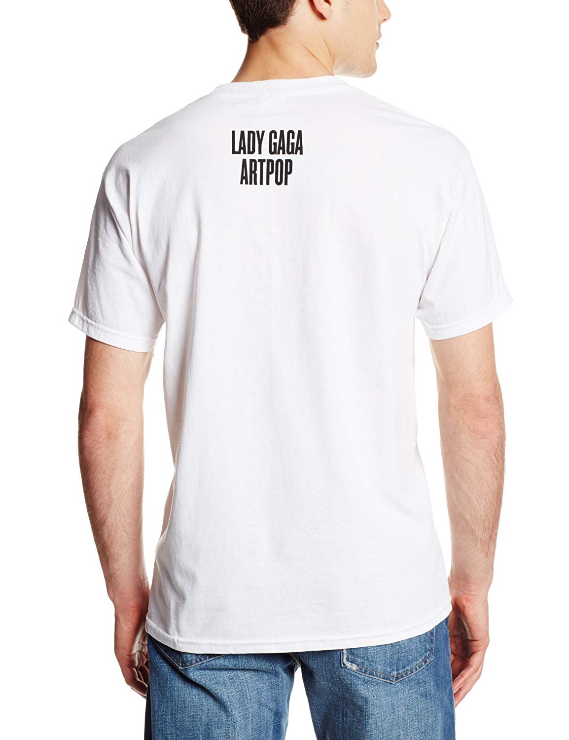LADY GAGA Art Pop Teaser T-Shirt White - image 2 of 2