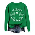 thumbnail image 1 of EHQJNJ Chandails en Molleton pour Femmes Sans Capuche Long Imprimé Col Rond Manches Longues Pull à Capuche Chandails en Molleton Surdimensionnés pour Femmes Col Rond Manches Longues Pull Col Rond Chandails en Molleton Femmes, 1 of 4