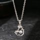 thumbnail image 1 of Collar de los doce zodiacos TQEHS espiritual cadena de acero de titanio 40+5 cm H4 Z5G2, 1 of 6