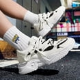 thumbnail image 2 of Men's Breathable Sneakers in Sporty Lace-Up Running Shoes with EVA Sole & White - Casual, 2 of 9