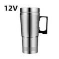 thumbnail image 2 of Stainless Steel Car Travel Heating Cup - Portable Water Heater Designed for Car Cup Holders Ideal for Heating Needs, 2 of 6