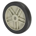 thumbnail image 1 of Unique Bargains 7.5" Universal Air Compressor Wheel with 0.8" Hole for Easy Mobility, Beige, 1 of 5