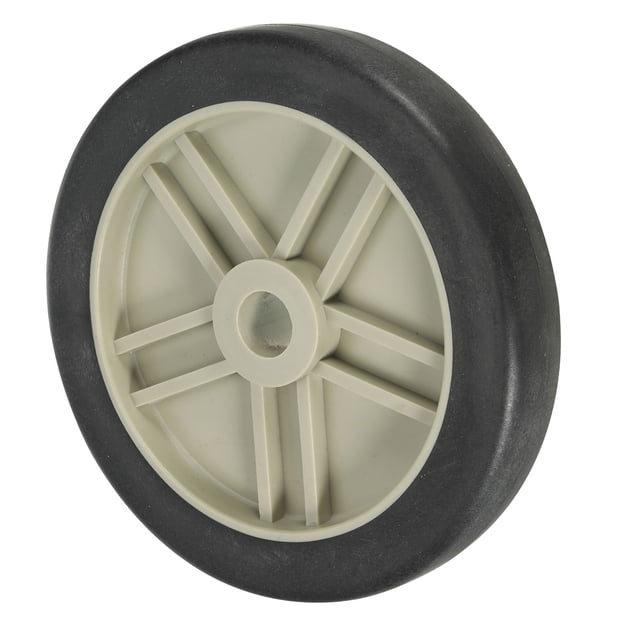 Unique Bargains 7.5" Universal Air Compressor Wheel with 0.8" Hole for Easy Mobility, Beige