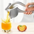 thumbnail image 1 of Multifunction Manual ruit Juicer Hand Press Detachable Lemon Squeezer Aluminum Alloy Heavy Duty Lemon Lime Squeezers Commercial Small Juicer Home Kitchen Tool, 1 of 7