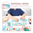 thumbnail image 3 of Miangastore Flash Cards Spelling Game Toys Assorted Color 1 Set 6.3X2.8X0.2In, 3 of 8