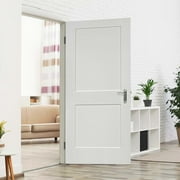 Kimberly Bay Shaker 2-Panel Solid Core Primed White Interior Door Slab