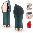 thumbnail image 3 of Ultrasonic Vibrating Facial Brush, Mini Face Silic Massar Recharable Facial Brush, Ing Skin Care Ce For Deep Clean, 3 of 5