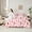Deep Pink, variant on Feelyou Merry Christmas Twin Bedding Sets 7-Piece, Gingerbread Man Bedding Comforter Set, Kids Teens Boys Girls Reversible Sheet Sets, Luxury Bedroom Decor