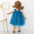 thumbnail image 2 of Coerni Baby Girls Tutu Dresses Toddler Sleeveless Layered Tulle Dress Princess Birthday Parties Dress Toddler Beach Sun Dress, 2 of 5