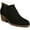 Black Microfiber, variant on Dr. Scholls Women's Laurel Ankel Booties Boot Black Smooth 8.5M