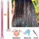 thumbnail image 4 of Hair Tinsel Kit (48 Inch,14 Colors, 3500 strands), Tinsel Hair Extensions with Tools, Heat Resistant Fairy Hair Tinsel Kit for Women Hair Accessories, 4 of 5