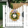 thumbnail image 5 of Pgyong Spring Wreath for Front Door with Frosted Greenery and Berries, All-Season Artificial Wreath for Indoor Outdoor Wall Holiday Decor, 5 of 6