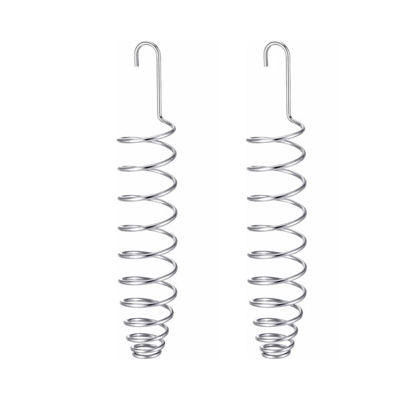 ACDANC 2Pack Bird Feeder for Cage, Parakeet Foraging Toys Hanging Bird Food Holder | Stainless Steel Fruit Vegetable Basket for Healthy Chewing and Play