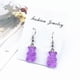 thumbnail image 3 of Pendientes de mujer Yashi Osito de goma Morado 69192, 3 of 4
