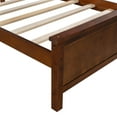 thumbnail image 6 of Solid Wood Twin Size Bed Wood Platform Bed with Headboard, Footboard and Wood Slat Support No Box Spring Needed, 6 of 7