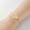 Gold, variant on Womens Titanium Steel Bracelet Hollow Wolf Pendant Bracelet Fashion All Match Design Beautiful Appearance Jewelry Gift