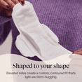thumbnail image 4 of Cora Organic Ultra Thin Made-to-Move Pads (Regular 28ct), 4 of 9