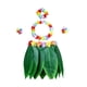 thumbnail image 1 of Conjunto de disfraces de actuación con falda de hojas hawaianas, manualidades para fiestas en la playa. do, 1 of 6