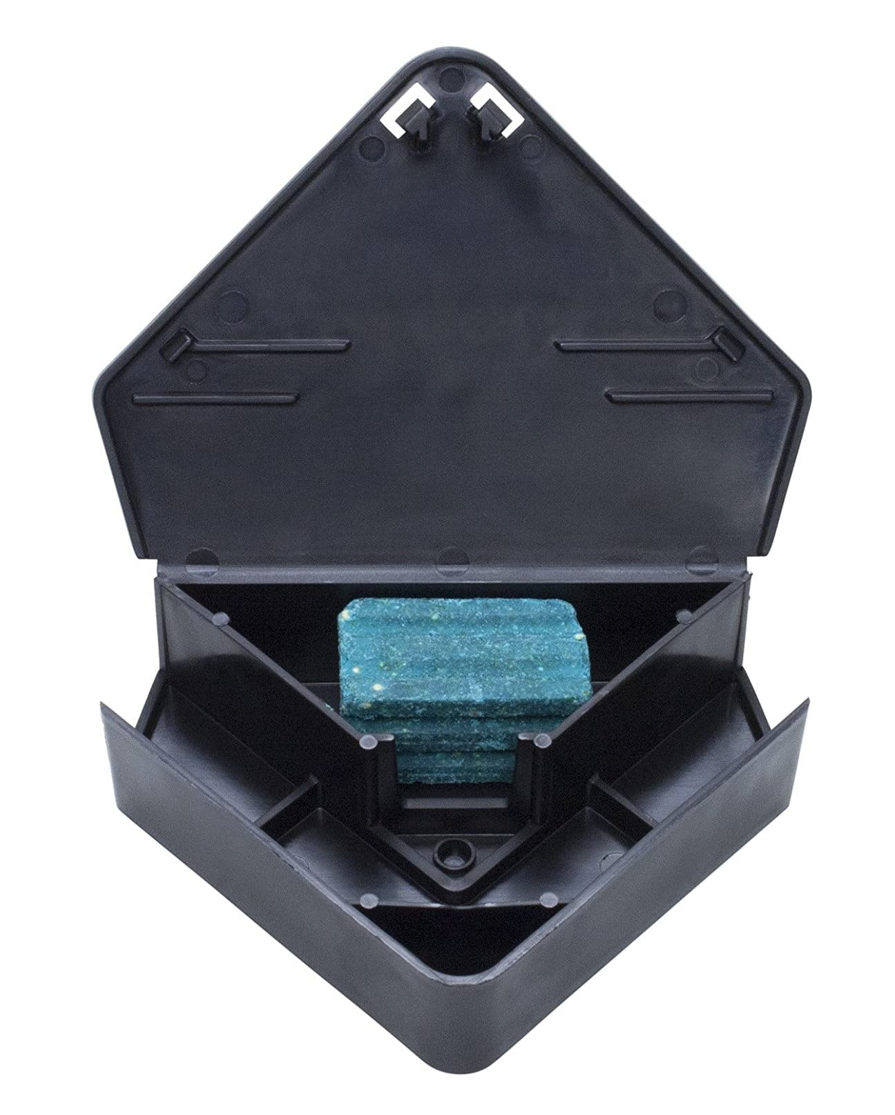 Protecta RTU Mouse Bait Station - Tamper-Resistant & Fits Flush Against Walls - Case (12 x Bait Station) Bell Labs