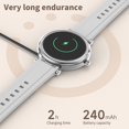thumbnail image 5 of AZXY Android Smartwatch,Fitness Smart Watches,Bluetooth Smart Watch,Sports Touchscreen Health Fitness Trackers Smart Watch for Man Women Father'S Day Gifts and Mother'S Day Gifts,Silver, 5 of 7
