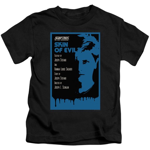Star Trek Tng Season 1 Episode 23 Youth 18/1 T-Shirt Black