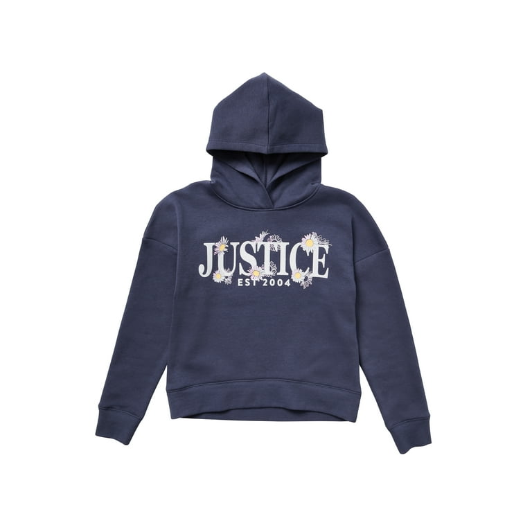 Justice Girls Graphic Fleece Hoodie Sizes XS 5 6 XXL 16 18 Plus Walmart