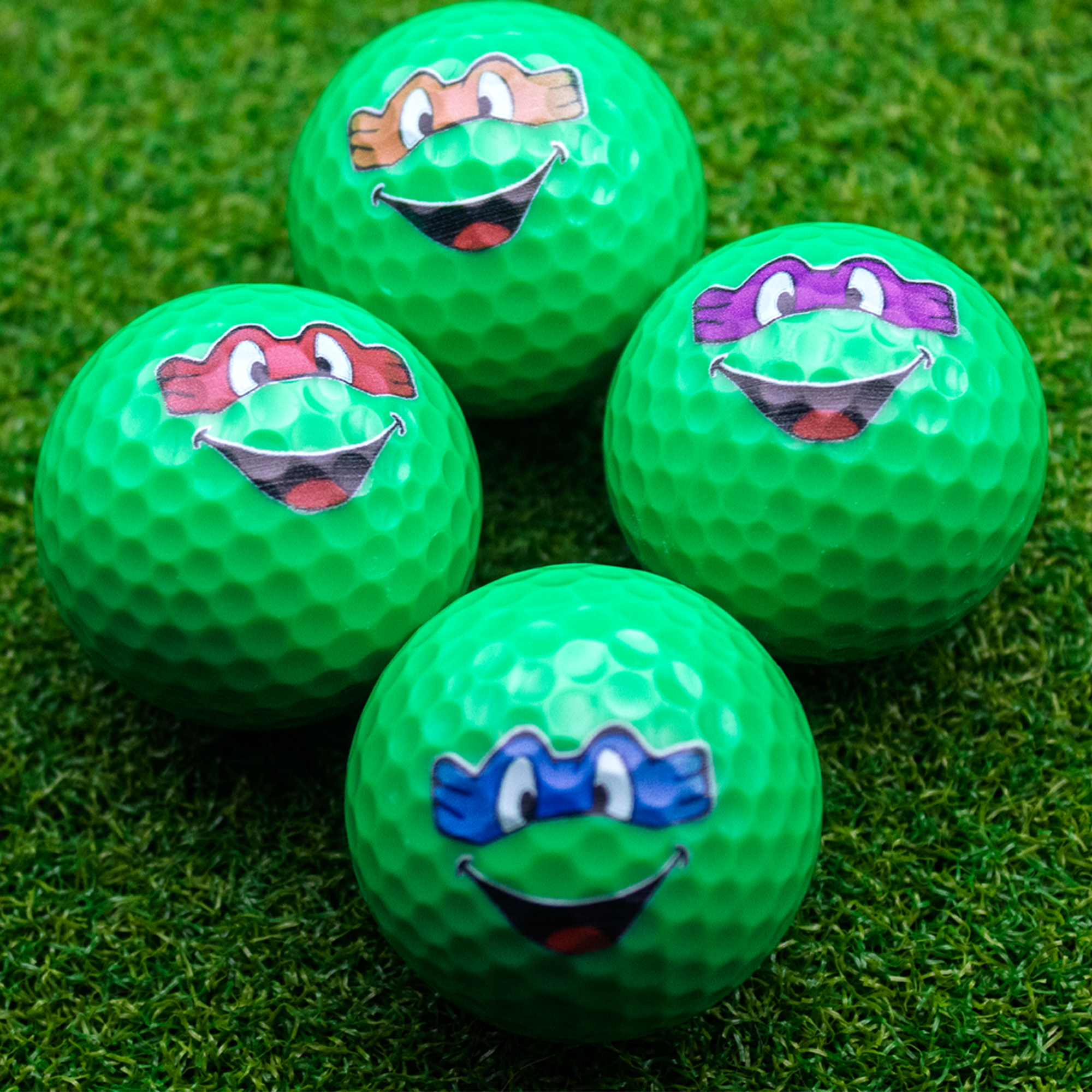 Kungfoo Turtle Golf Balls 12 Pack by GBM Golf