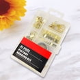 thumbnail image 3 of 47pcs Picture Hanging Kit Wooden Frame Wall Mounting Hooks Nails Picture Hanging Wire Kit, 3 of 10