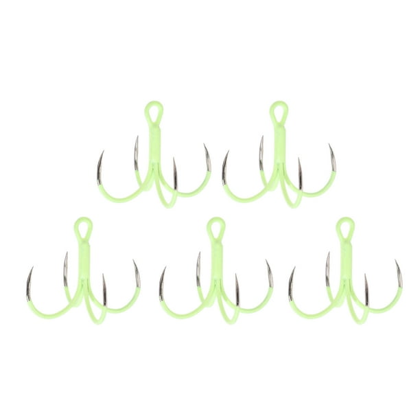 Four Claw Fishing Hook, Carbon Steel High Toughness Luminous