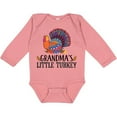 thumbnail image 3 of Inktastic Grandma Little Turkey Thanksgiving Boys or Girls Long Sleeve Baby Bodysuit, 3 of 5