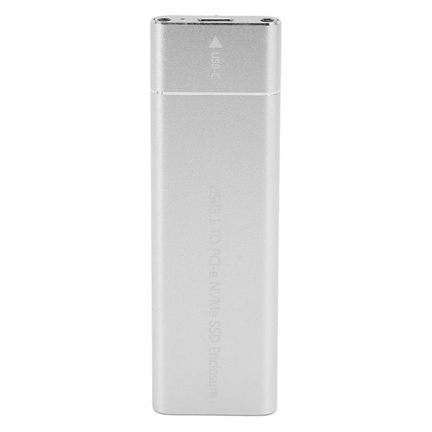Gabinete SSD M.2 NVMe, USB 3.1 Tipo C Gabinete SSD PCIe Protocolo UASP 10Gbps Para Computadora