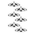 thumbnail image 1 of 6 Pcs Stainless Steel Wine Glass Covers Cup Covers Wine Glass Covers to Keep Bugs Out for Drinks Coffee Mugs Tea Cups, 1 of 5
